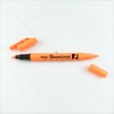 PENTEL ปากกาเน้นข้อความ 2 หัว SLW11 <1/10> ส้ม